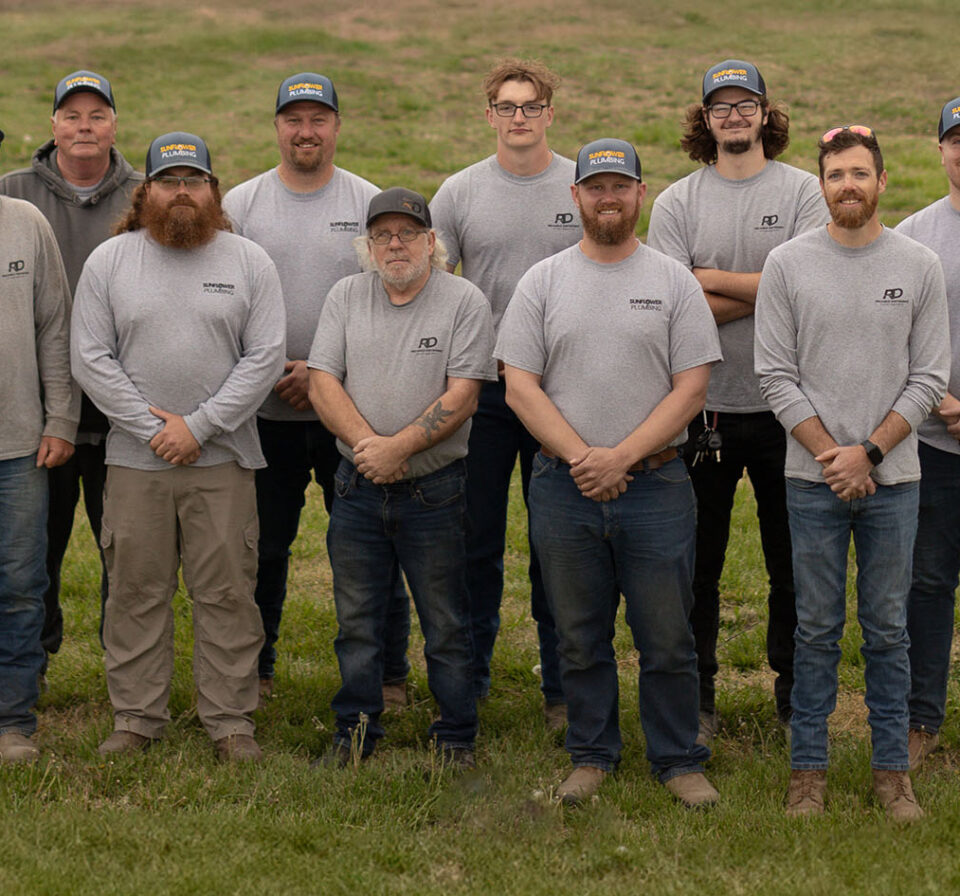 The Sunflower Plumbing team